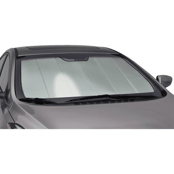 Intro-Tech LX-42A-R Silver Ultimate Reflector Custom Fit Folding Windshield Sunshade for Select Lexus RC350 Models w/Safety Sensor 